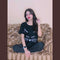 Black Meow Half Sleeves Night Suit (KO-NS-0043)