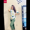 White Avocado Shirt With Green Plain Trouser Half Sleeves Printed Night Suit (KO-NS-404)