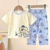 Off white sleepy puppy Printed Kids Night Suit (TNW-613)