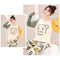 Multi Color Smile Print With Smile Multi Printed Trouser Full Sleeves Night Suit