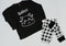 Baby or Baba Black and White Cow with Check Style Pajama Night Suit for Kids (1 Pcs) (TNW-233)