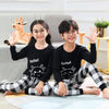 Baby or Baba Black and White Cow with Check Style Pajama Night Suit for Kids (1 Pcs) (TNW-233)