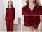 SILK NIGHT SUIT – MAROON (TNW-0316)