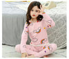 Baby or Baba Pink Rainbow print Night Suit for Kids (1 Pcs) (TNW-225)