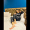 SILK NIGHT SUIT - BLACK (TNW-0274)