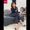 Black Smile With Smiley Trouser Full Sleeves Night Suit (KO-NS-350)