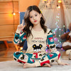 Baby or Baba Multicolour New Year Print Full Sleeves Night Suit for Kids (TNW-432)