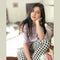 Lilac Cute Emojis With Check Printed Half Sleeves Printed Trouser Night Suit (KO-NS-445)