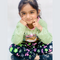 Green Sleepy Princess Printed Kids Night Suit (TNW-621)