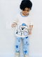 Off white sleepy puppy Printed Kids Night Suit (TNW-613)