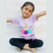Purple Unicorn Printed Half Sleeves Printed Kids Night Suit (TNW-618)