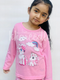 Pink Unicorn Rainbow Printed Kids Night Suit (TNW-604)