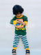 Dark Green Toy Truck Printed Kids Night (TNW-602)