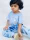 Sky blue Cool Dino Printed Kids Night Suit (TNW-610)