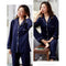 SILK NIGHT SUIT – NAVY BLUE (TNW-0290)